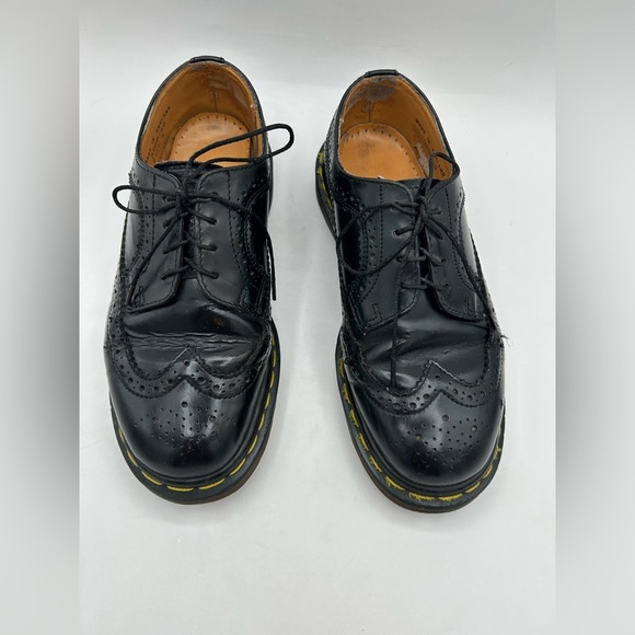 COPY - RARE Vtg Dr Martens 3989 Made in England Wingtip Black Brogues Oxfords C… - Picture 7 of 12